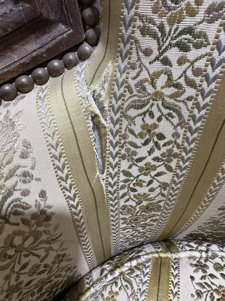 Paar Sessel - Schäferinnen im Louis XVI-Stil