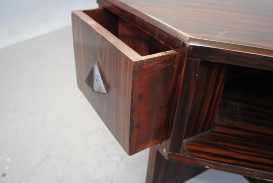 Table Basse ébène Macassar 1930 Art Déco