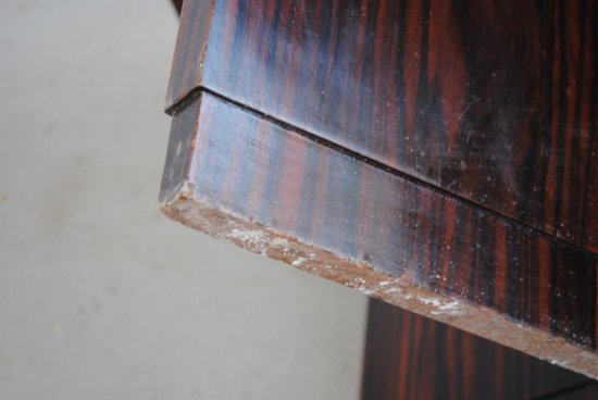 Table Basse ébène Macassar 1930 Art Déco
