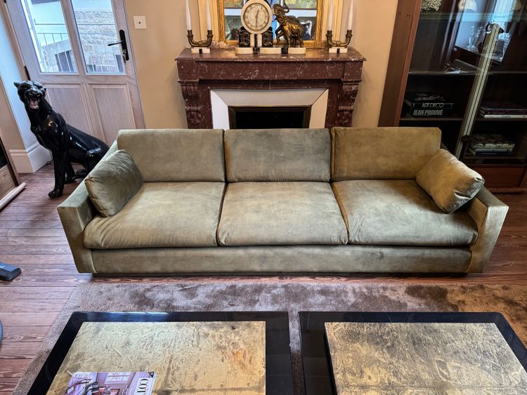 Large restored Lurier Wehrlings sofa
