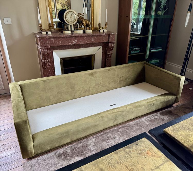 Large restored Lurier Wehrlings sofa