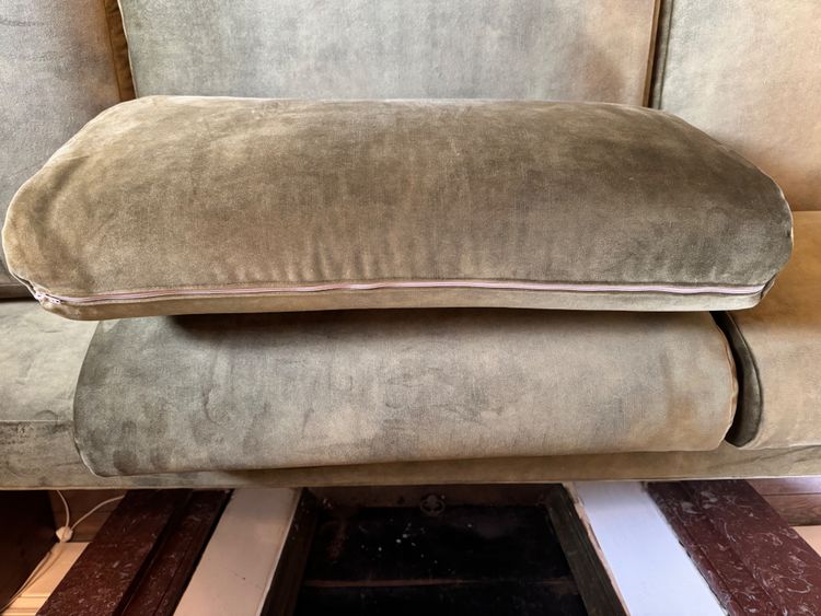 Large restored Lurier Wehrlings sofa