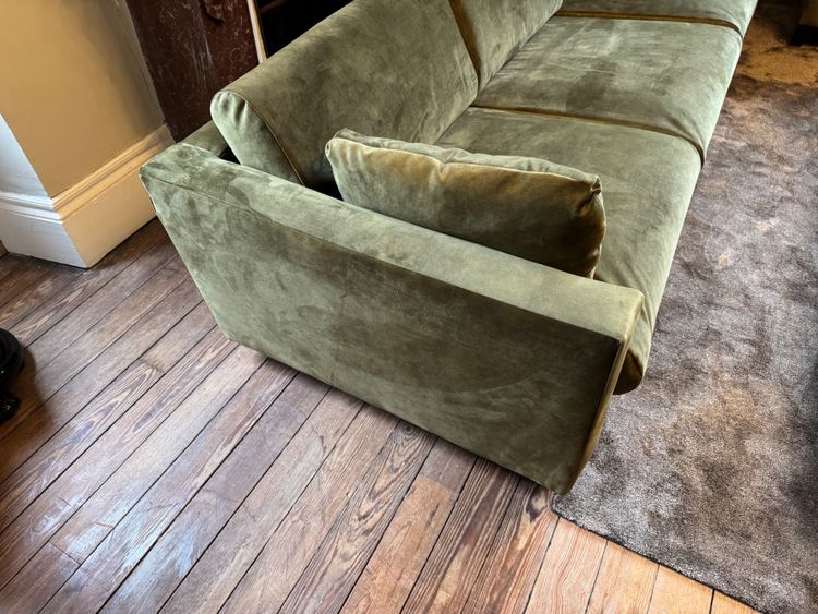 Large restored Lurier Wehrlings sofa