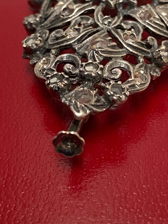 BROCHE 1900 ARGENT MASSIF 