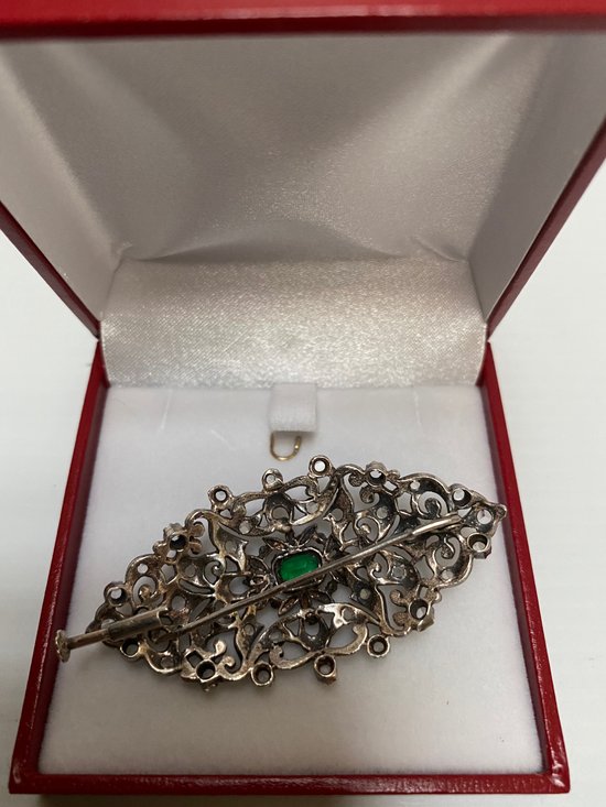 BROCHE 1900 ARGENT MASSIF 