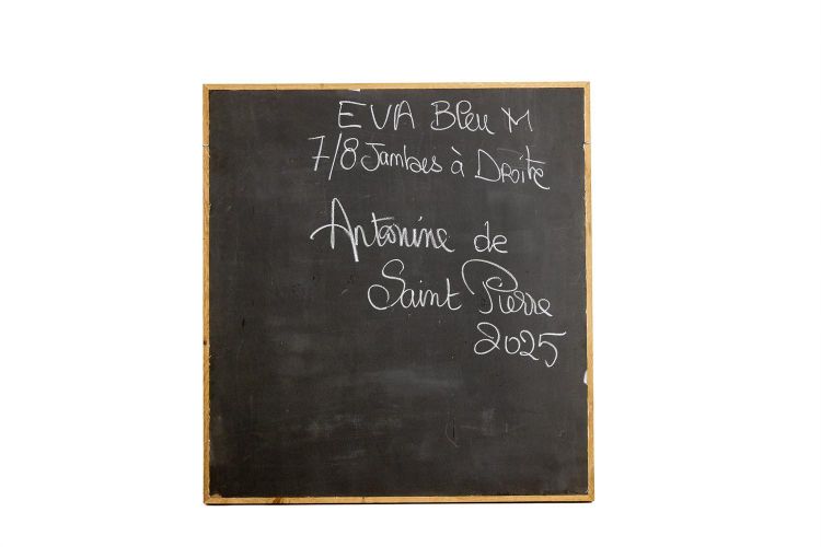 Antonine de Saint Pierre. Pannello Eva in metallo laccato blu navy. Contemporaneo LS6527PATFAB3363