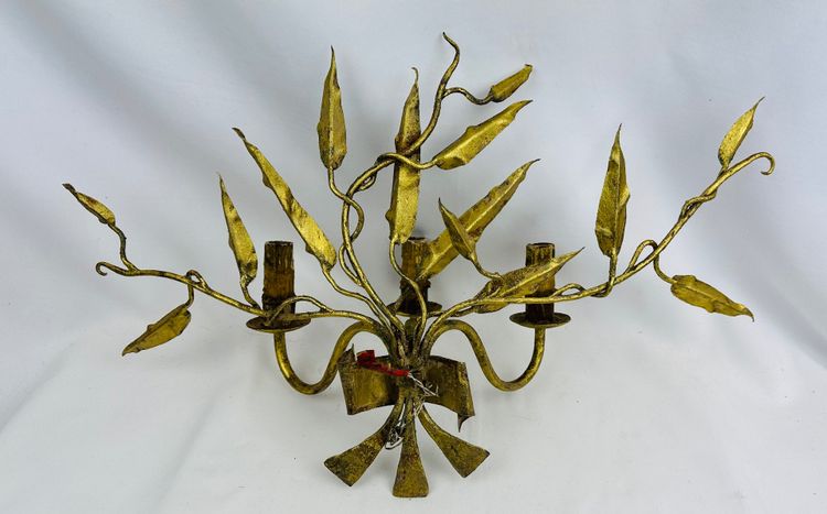 Very large vintage wall light