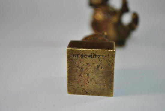 Sigillo in bronzo di Karl Cauba da Vienna