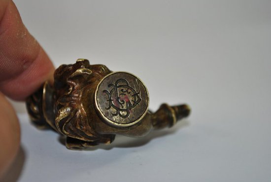 Sigillo in bronzo di Karl Cauba da Vienna