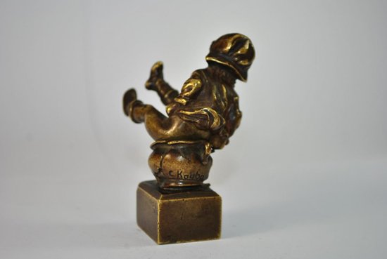 Sigillo in bronzo di Karl Cauba da Vienna