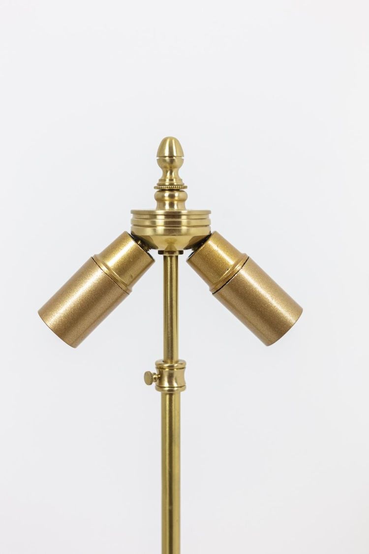 Lamp in porcelain celadon cracked and gilt bronze, circa 1880 LS4517471