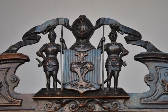 Bahut Ancien Deux Corps époque XVIIIème
