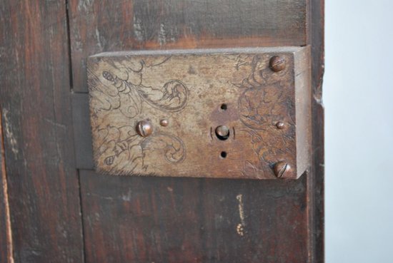 Bahut Ancien Deux Corps époque XVIIIème
