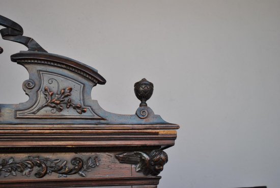 Bahut Ancien Deux Corps époque XVIIIème
