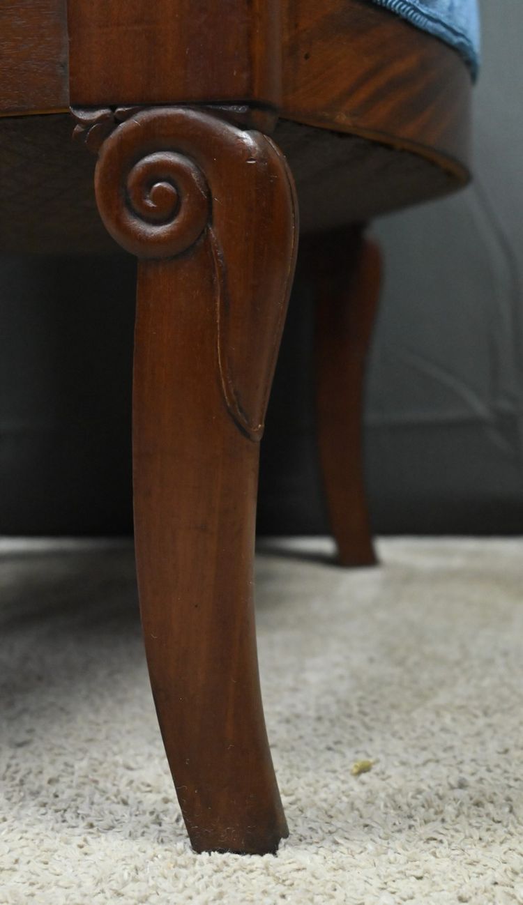 Paire de Fauteuils en Acajou, époque Restauration – Début XIXe