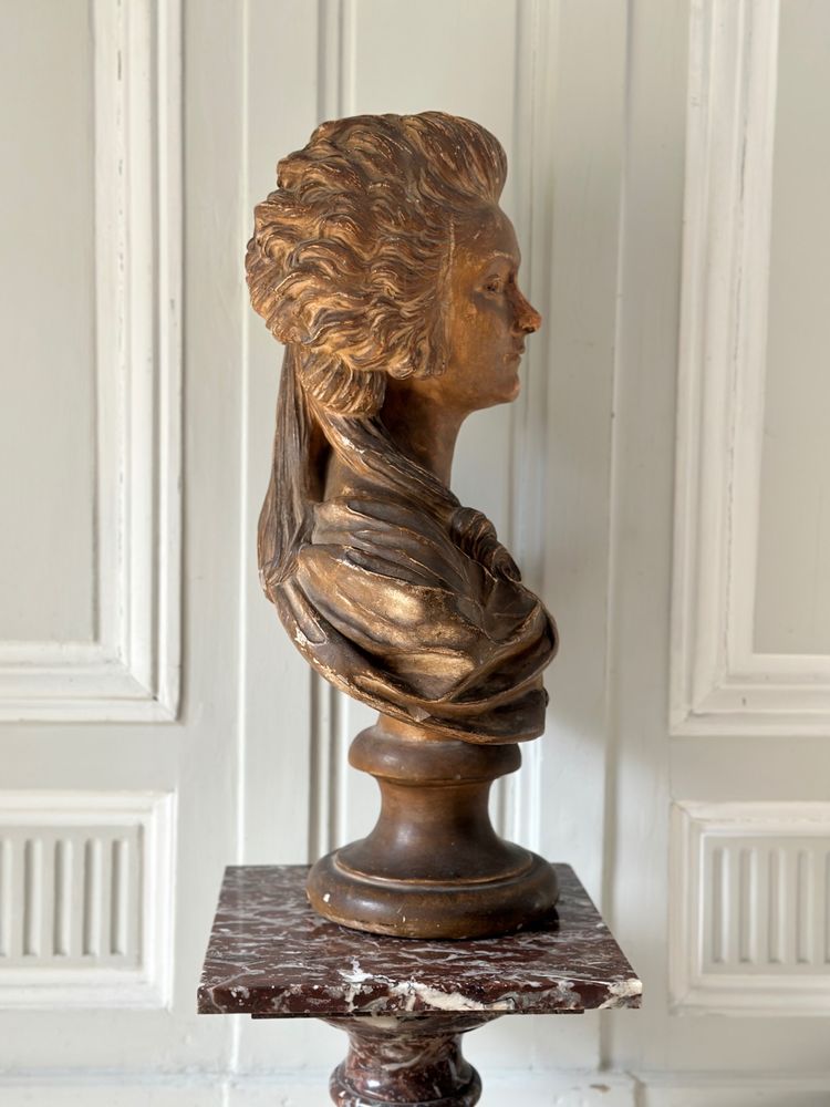 Buste de la princesse de Lamballe d’après Augustin Pajou