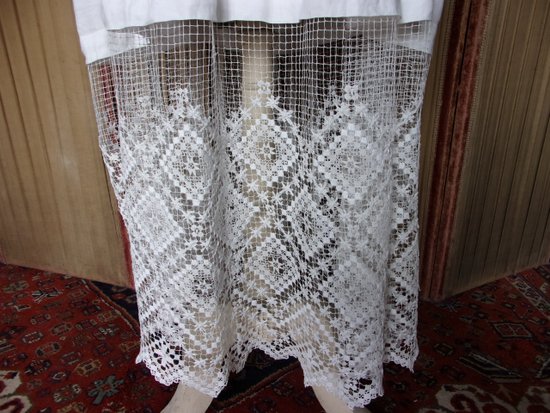 Priest's alb from the late 19th century