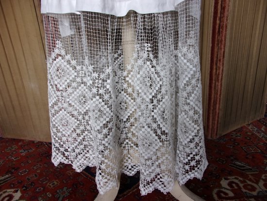 Priest's alb from the late 19th century