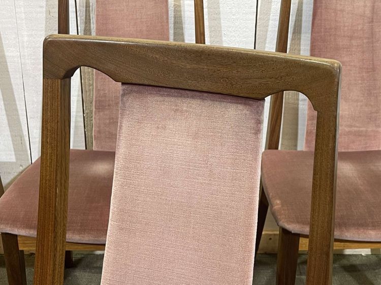 Set of 4 GPlan teak chairs from the 1980s