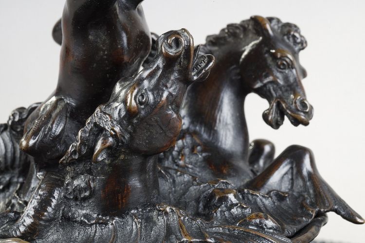 Renaissance bronze bowl Antonio Pandiani Milano