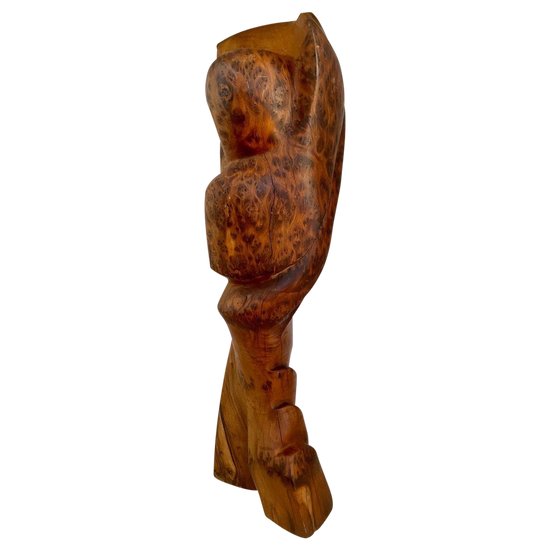 Scultura in legno d'ulivo