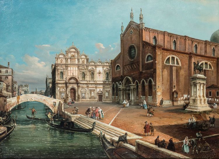Anonyme, XIXe siècle Église San Giovanni e Paolo, Venise
