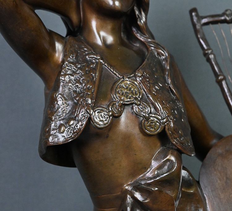 Bronze « Bohémienne » signé E. Villanis – Fin XIXe