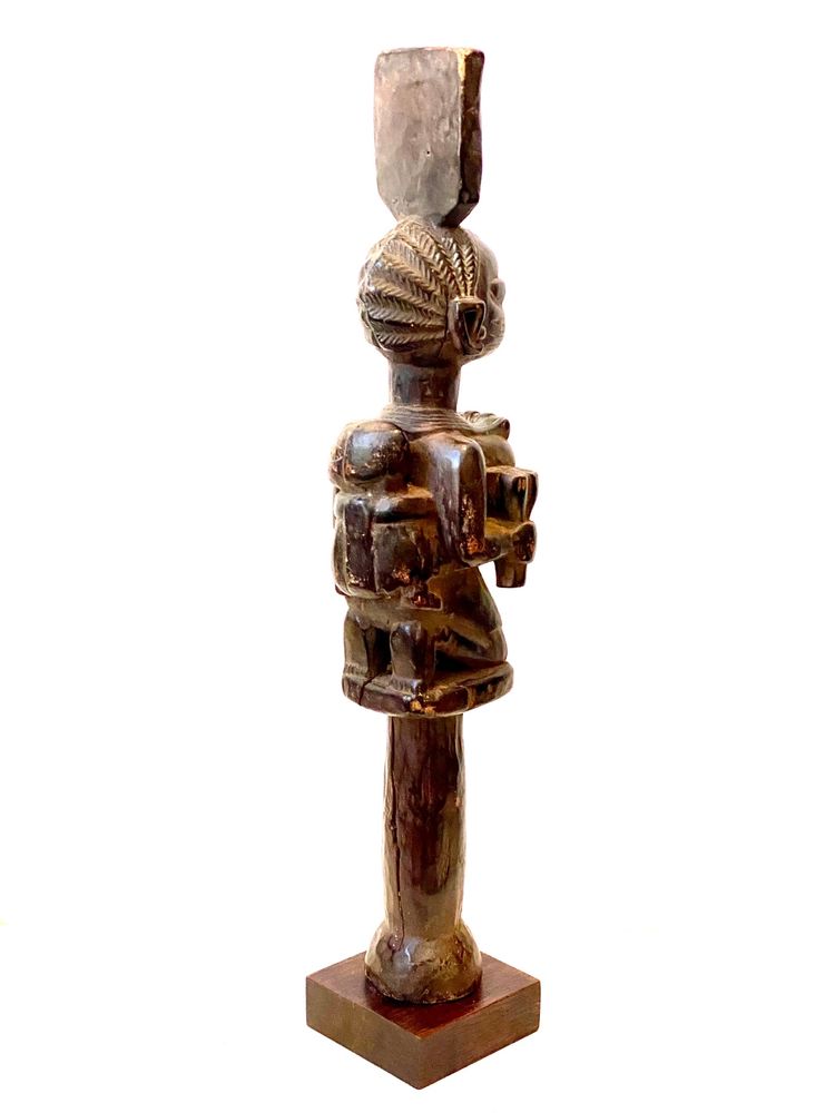 Bastone da ballo YORUBA "Oshe Shango" dalla Nigeria