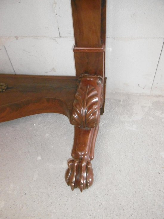 Console in mogano