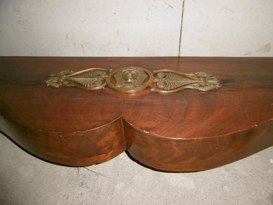 Console in mogano
