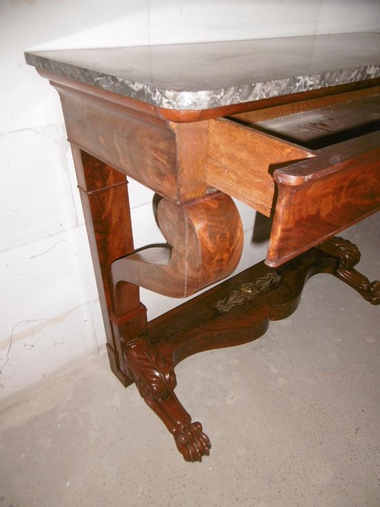 Console in mogano