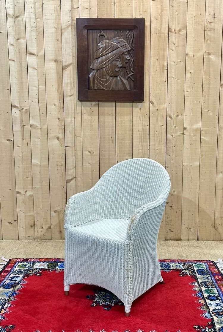 Fauteuil LLOYD LOOM par Vincent Sheppard - travail des années 2000