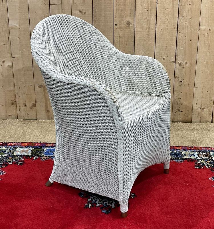 Fauteuil LLOYD LOOM par Vincent Sheppard - travail des années 2000