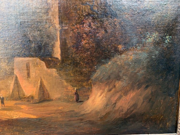 Landscape with ruins (entourage) Augustus Wall Callcott (1779-1844)