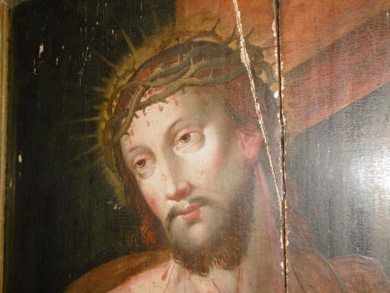 "Christ Portant Sa Croix" XVIIème