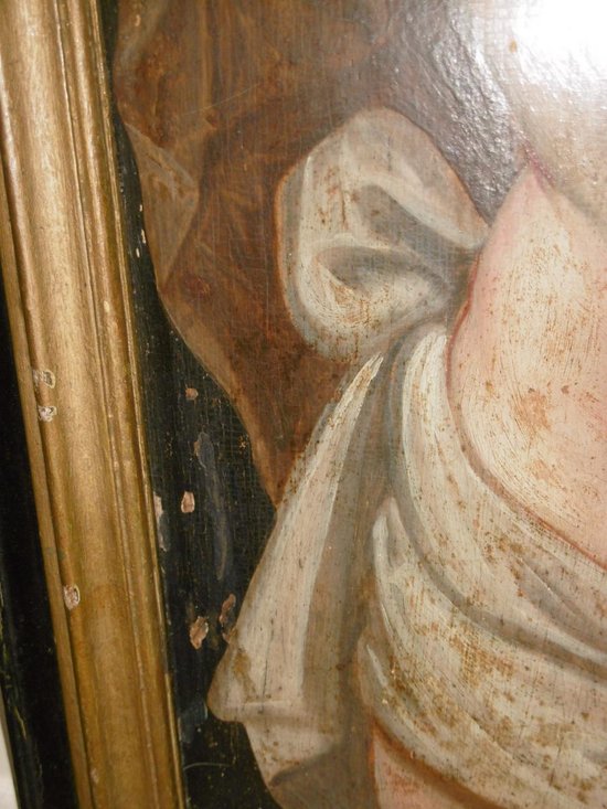 "Christ Portant Sa Croix" XVIIème