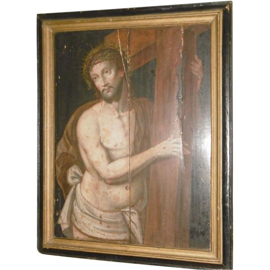 "Christ Portant Sa Croix" XVIIème