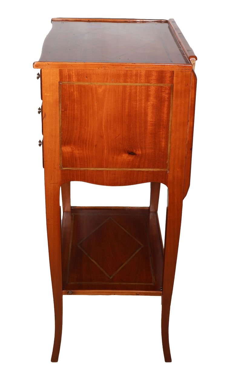 Chiffonniere con paravento, stile di transizione, inizio XIX secolo