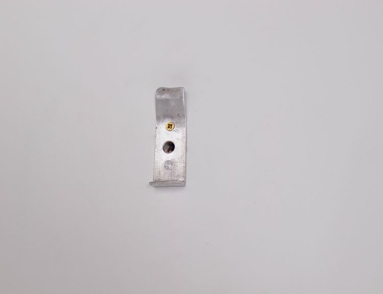 Brutalistische Wandleuchten aus massivem Messing