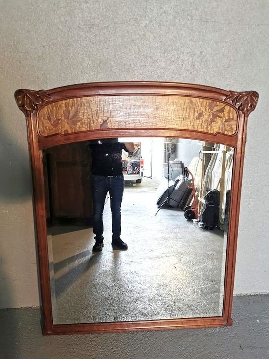 Mirror Art Nouveau School Of Nancy Camille Gauthier