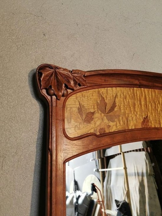 Mirror Art Nouveau School Of Nancy Camille Gauthier