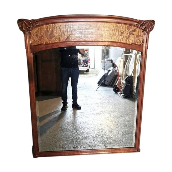 Mirror Art Nouveau School Of Nancy Camille Gauthier