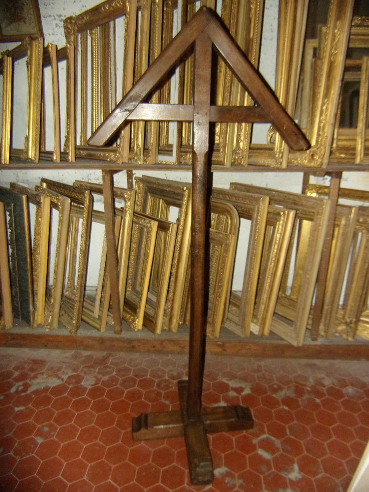 Sacristy Chasuble Stand, In Oak, 18th Century.