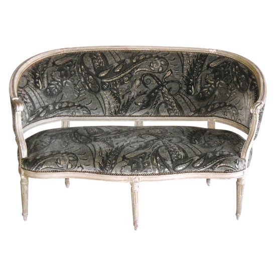 Louis XVI period basket sofa