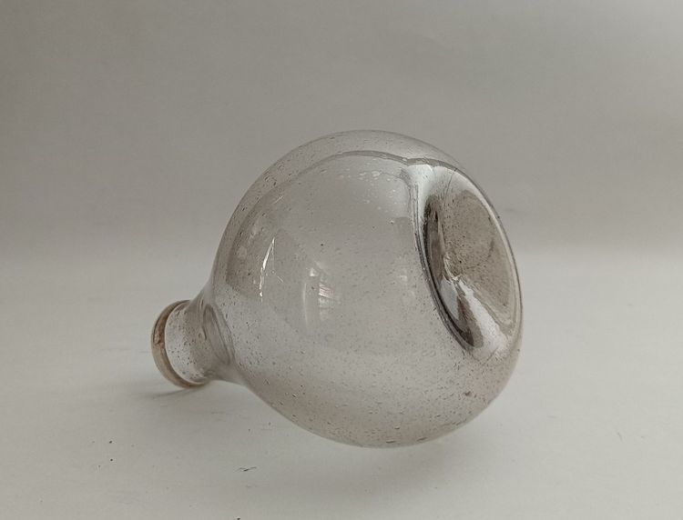 Blown Glass Bottle _ XVIIIth century