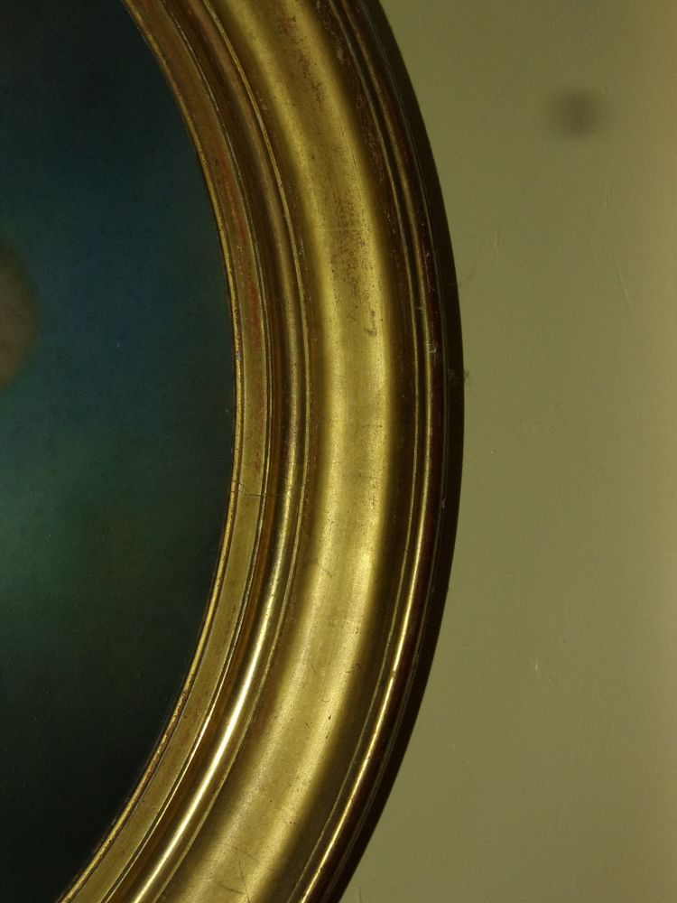 L'élégante au grand  Chapeau, pastel époque fin 18ème.