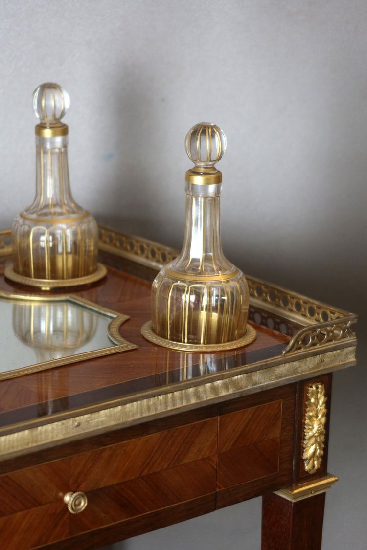 Boin-Taburet coffee table and silverware