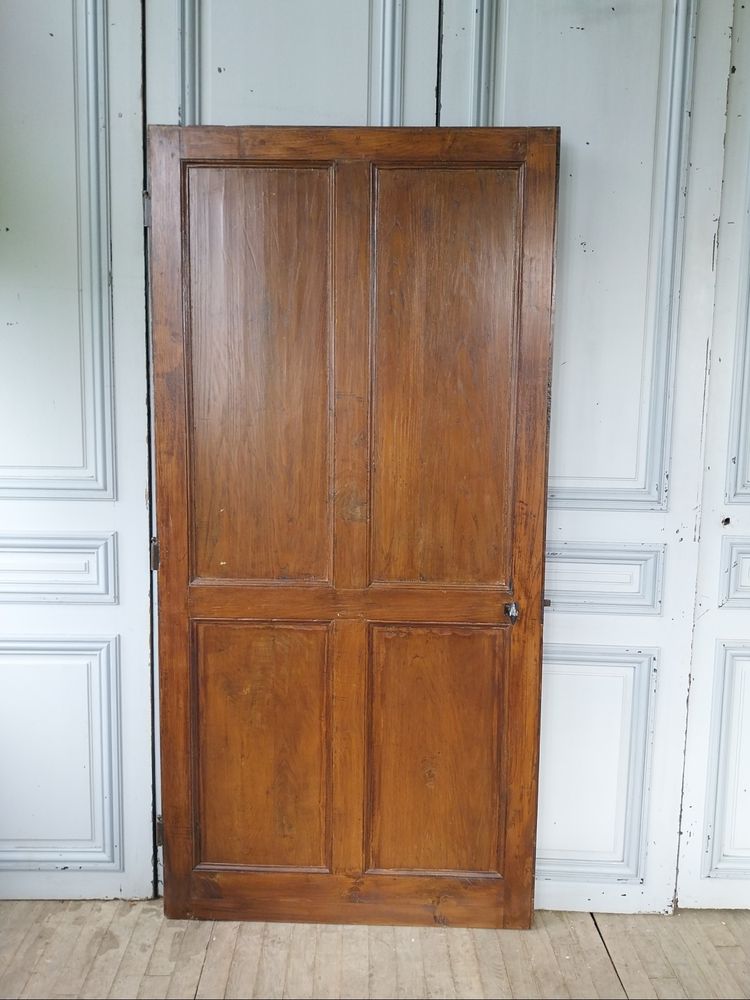 4 19th century antique doors - 4 panels