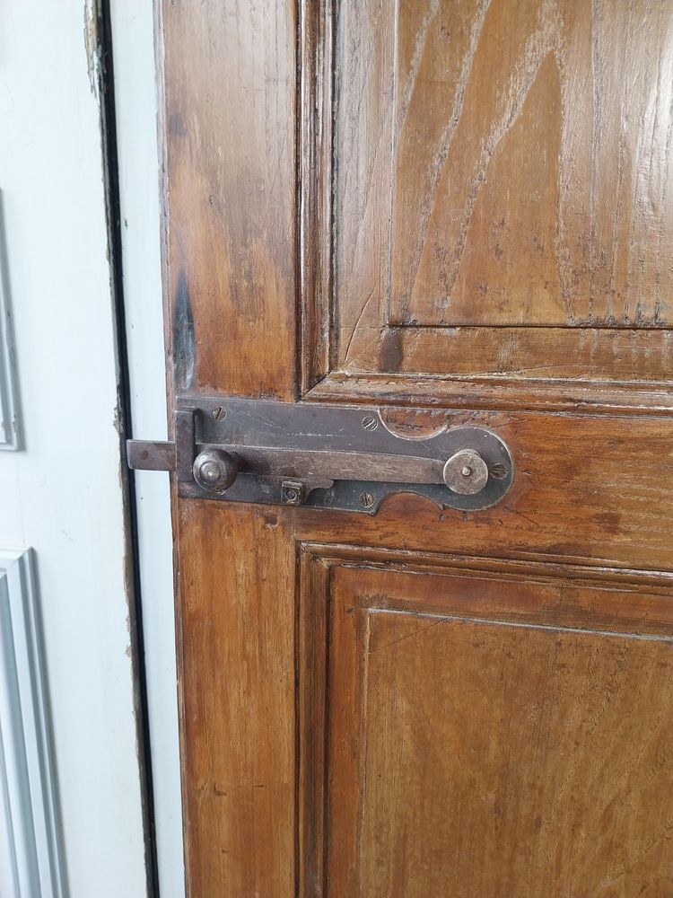 4 19th century antique doors - 4 panels