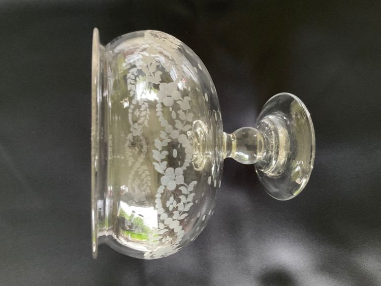 18th Century Glass Leech Jar